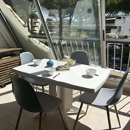 Lejlighed Climatise Avec Piscine Et Parking A Port Camargue - Fr-1-250-162 *